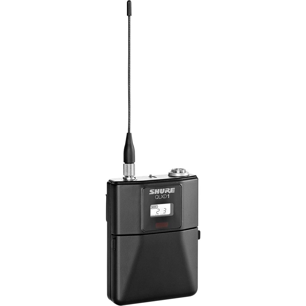 Shure QLXD1 Transmisor Inalámbrico Digital Bodypack J50A (572 a 608 + 614 a 616 MHz) - 9