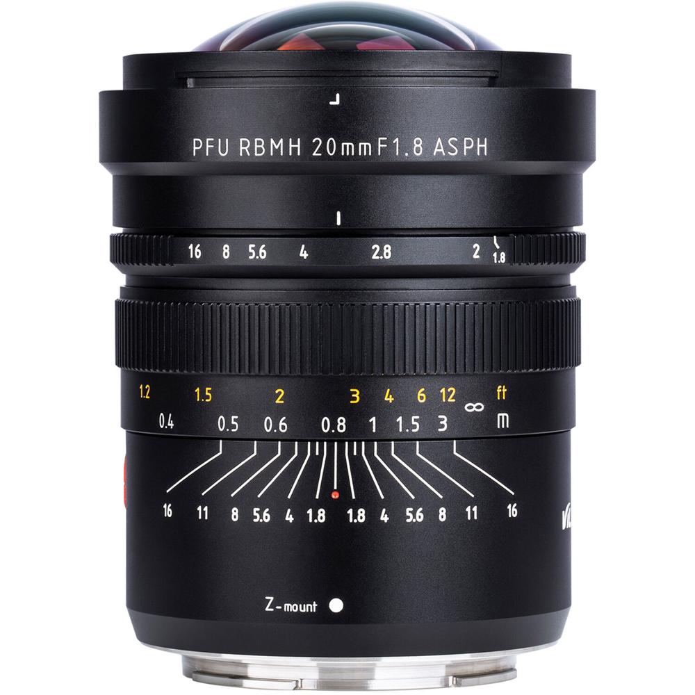 Viltrox PFU RBMH 20mm f/1.8 ASPH Lente para Nikon Z - Ultra Gran Angular, Apertura f/1.8,