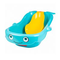 Bañera Ballenita Feliz Basa Turquesa  asiento