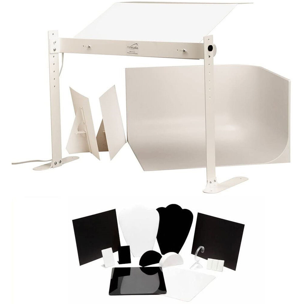 MyStudio MS20J v.2 Estudio Fotográfico de Mesa con Kit de Joyería y Iluminación LED
