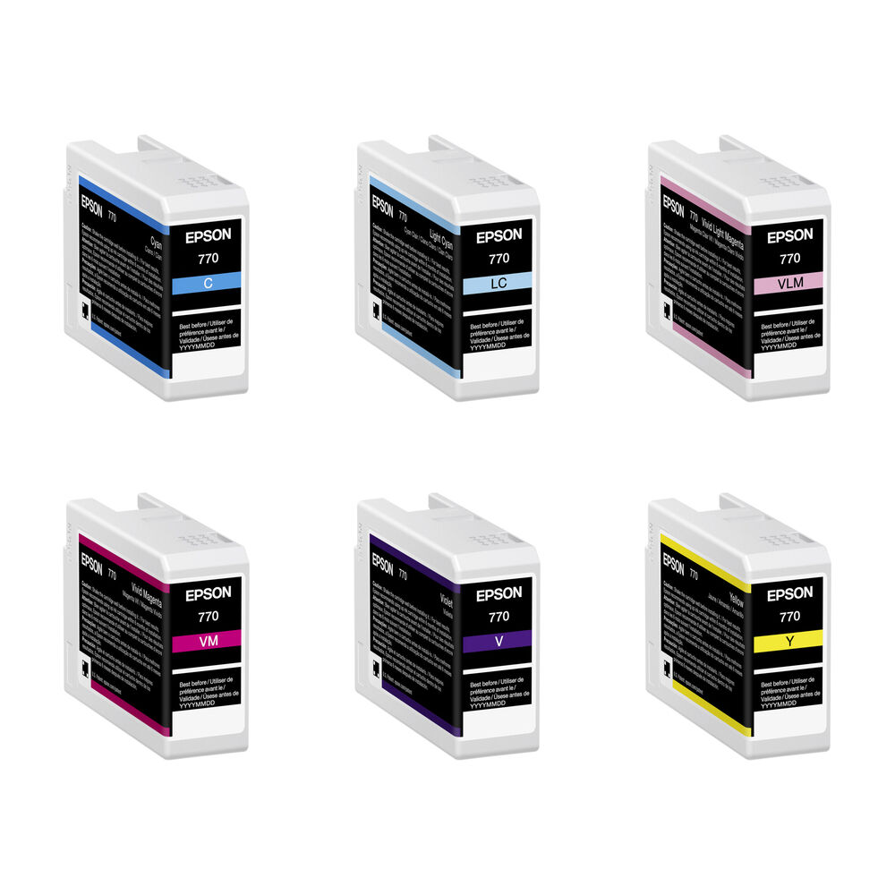 Epson Cartucho de Tinta UltraChrome PRO10 para Impresora Fotográfica SureColor P700 - Set