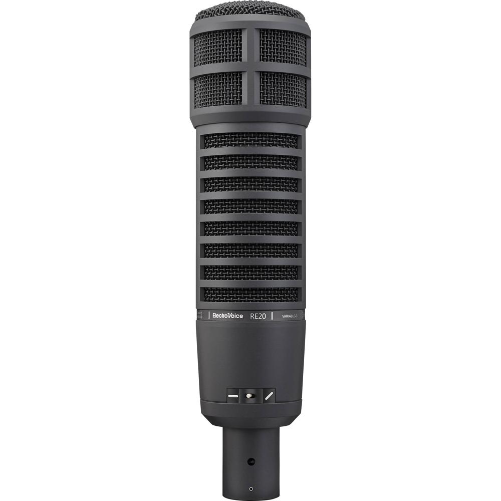 Electro-Voice RE20 Micrófono Dinámico Cardioide para Broadcast y Podcast - Respuesta de