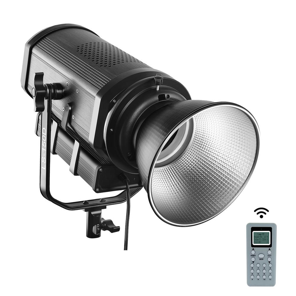 GVM LS-150D Luz LED Diurna Video Monolight 5600K, CRI 95 TLCI 97, Dimmable, Incluye Estuch