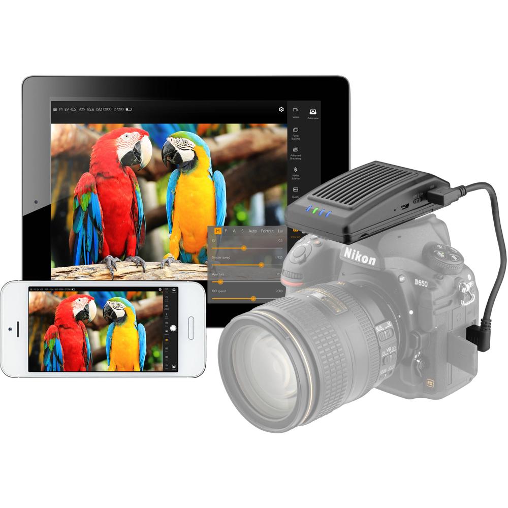 Vello LW-500-U Extenda Plus Tethering Inalámbrico para Lightroom y Capture One - Control