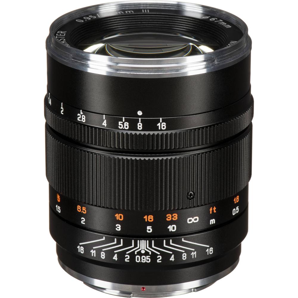 Mitakon Zhongyi Speedmaster 50mm f/0.95 III Lente para Nikon Z | Prime de Enfoque Manual,