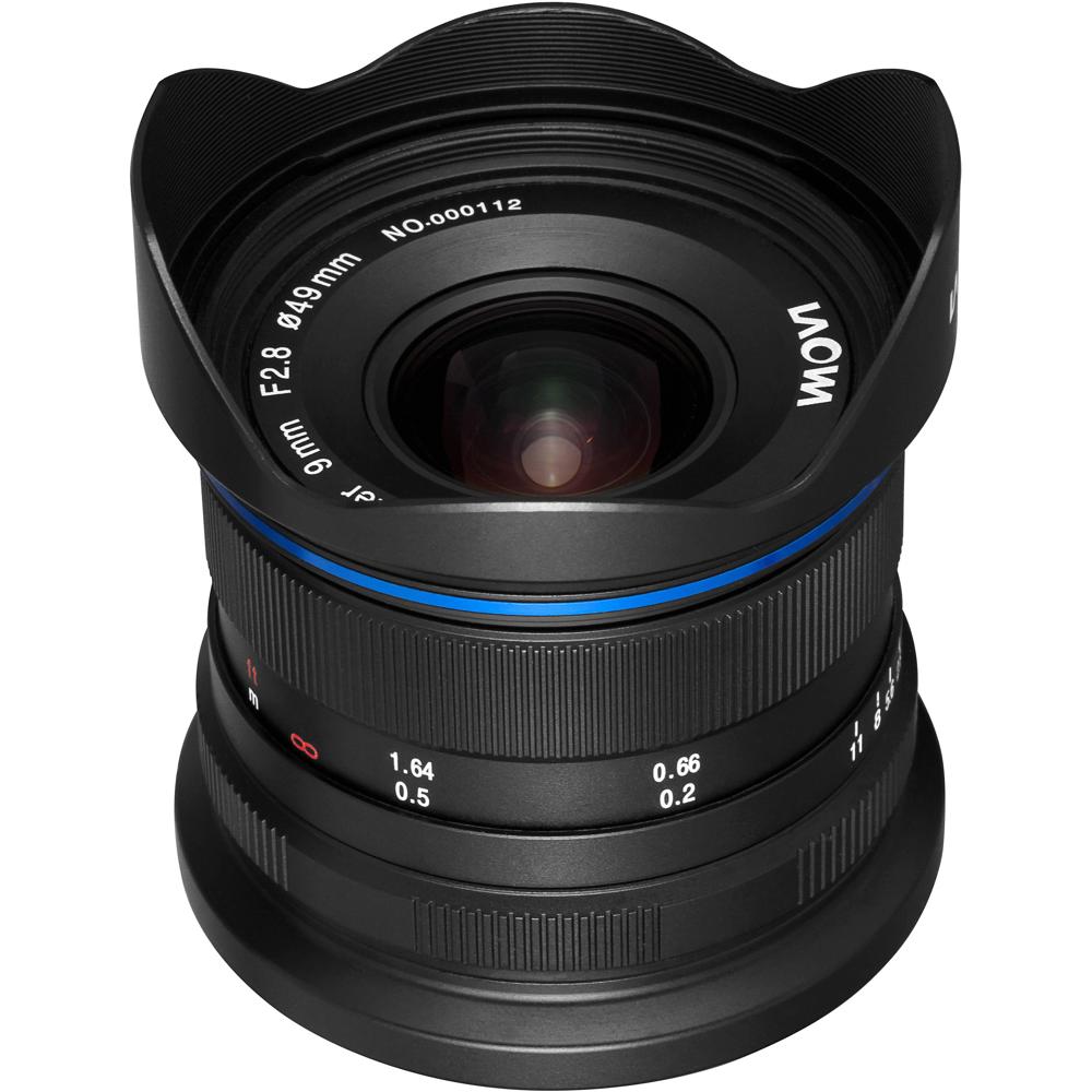 Venus Optics Laowa 9mm f/2.8 Zero-D DL Mount Lens para DJI Inspire 2 - Apertura f/2.8, Cob