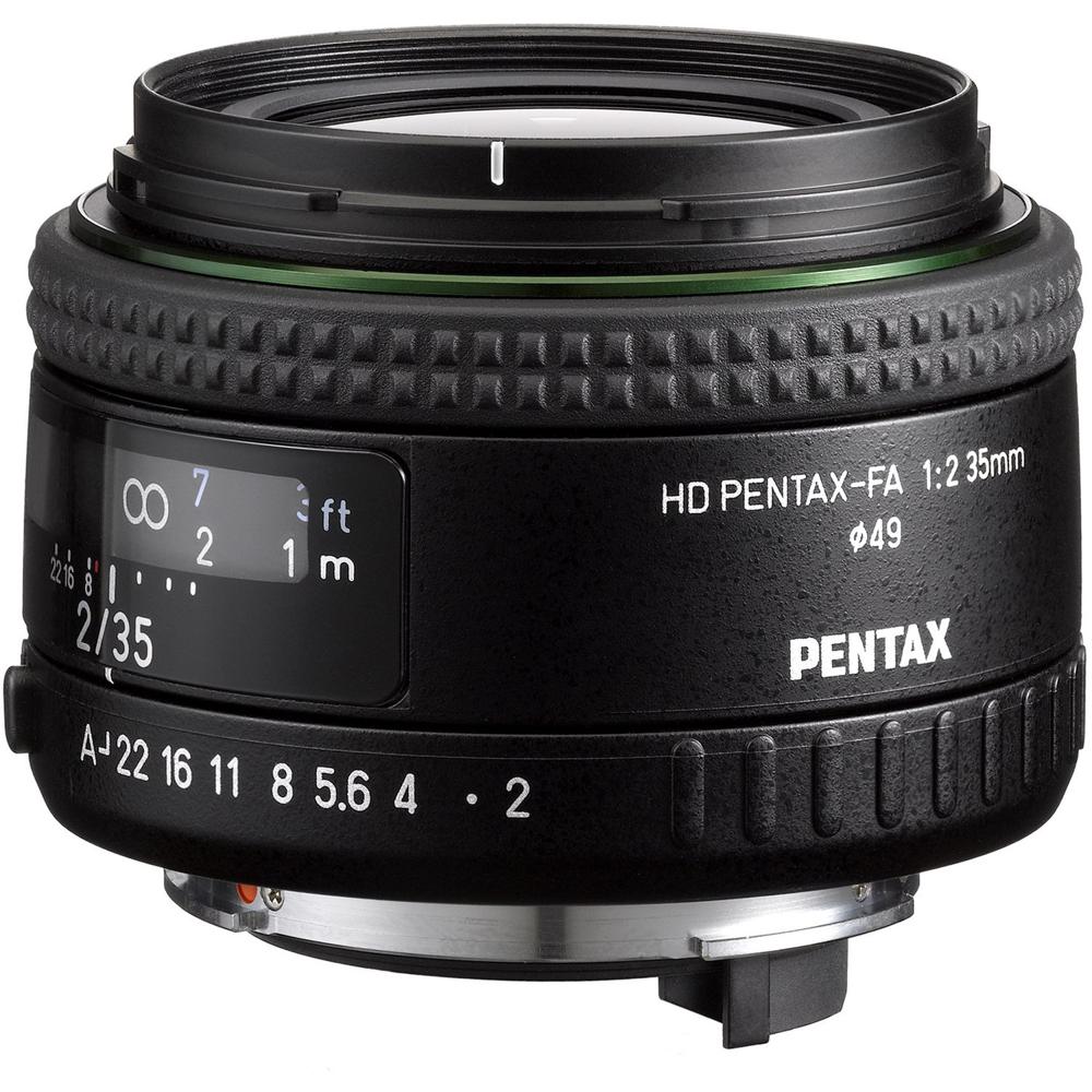 Pentax Lente HD Pentax-FA 35mm f/2 K-Mount para cámaras Full-Frame