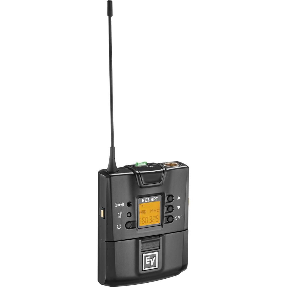 Electro-Voice Transmisor Bodypack RE3-BPT-5L UHF 488-524 MHz con 1440 Frecuencias Seleccio