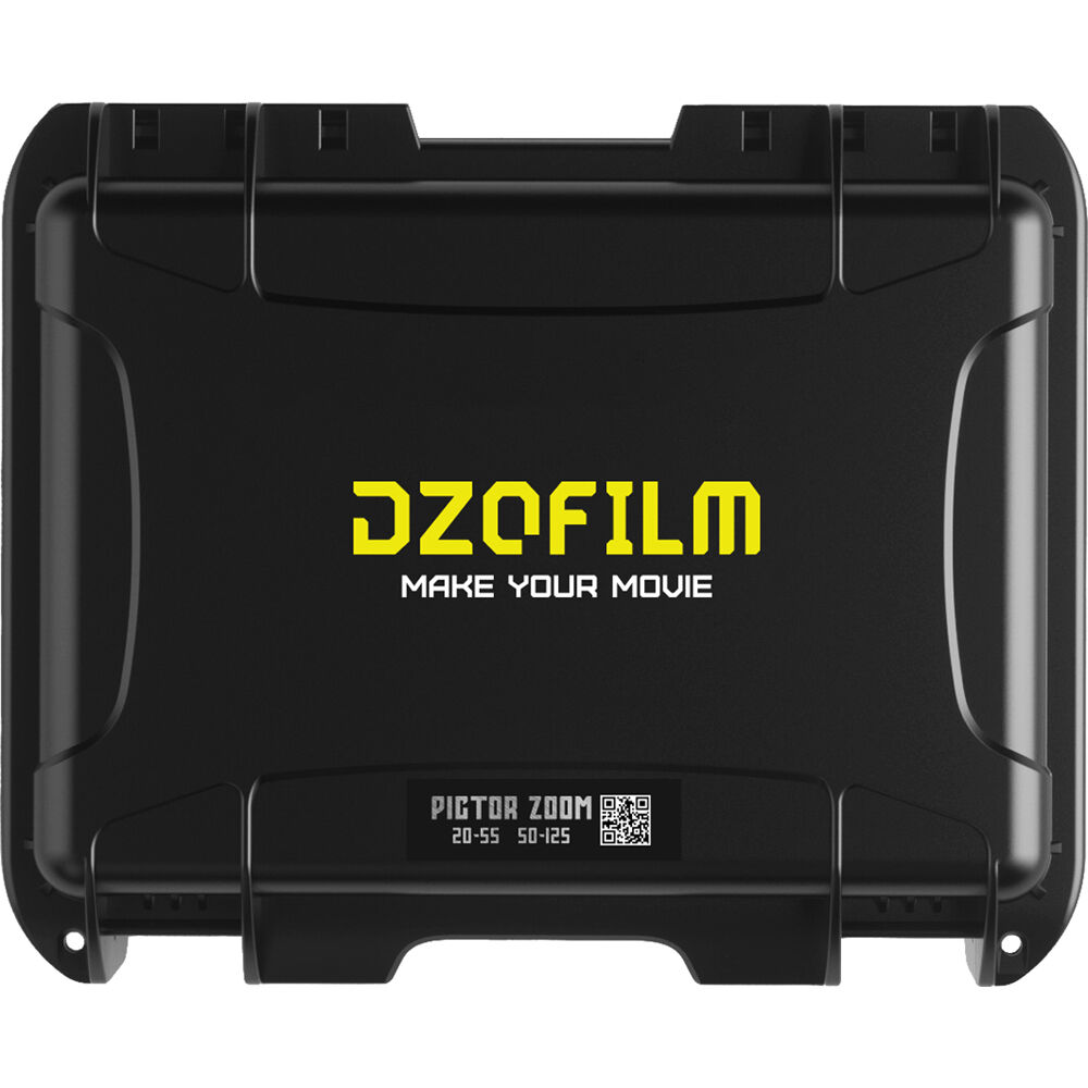 DZOFilm Funda Dura para Pictor Zoom Bundle con Espuma Cortada a Láser, Color Negro, Imper