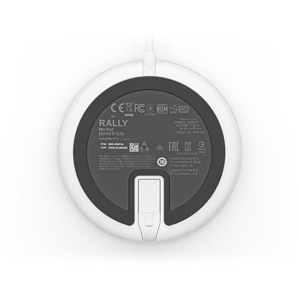 Logitech Rally Mic Pod Micrófono de Boundary | Promart.pe - Promart