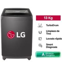 Lavadora LG 13Kg Carga Superior WT13BVTB Negro