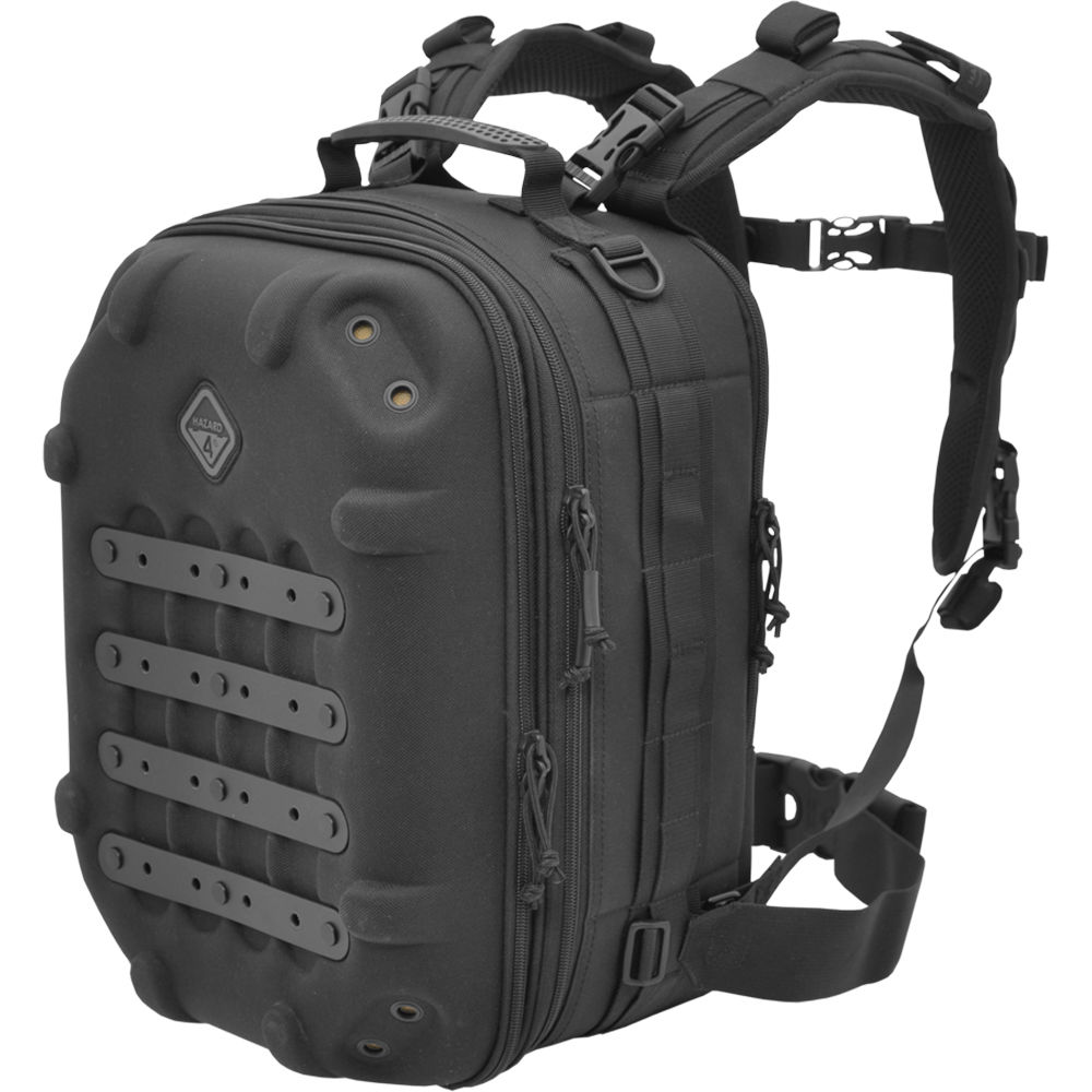 Hazard 4 Grill Hard-MOLLE Photo Pack Negro - Mochila para Fotografía con Compartimento pa