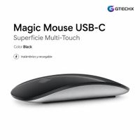 Mouse Apple Magic Mouse Superficie Multi Touch USB-C Black