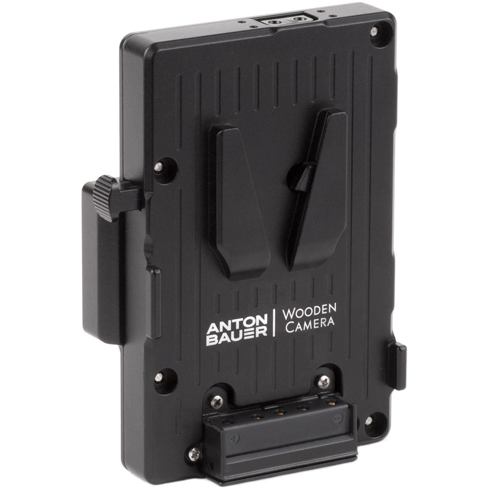 Wooden Camera Adaptador de Batería Pro Gold Mount a V-Mount con 3 D-Tap