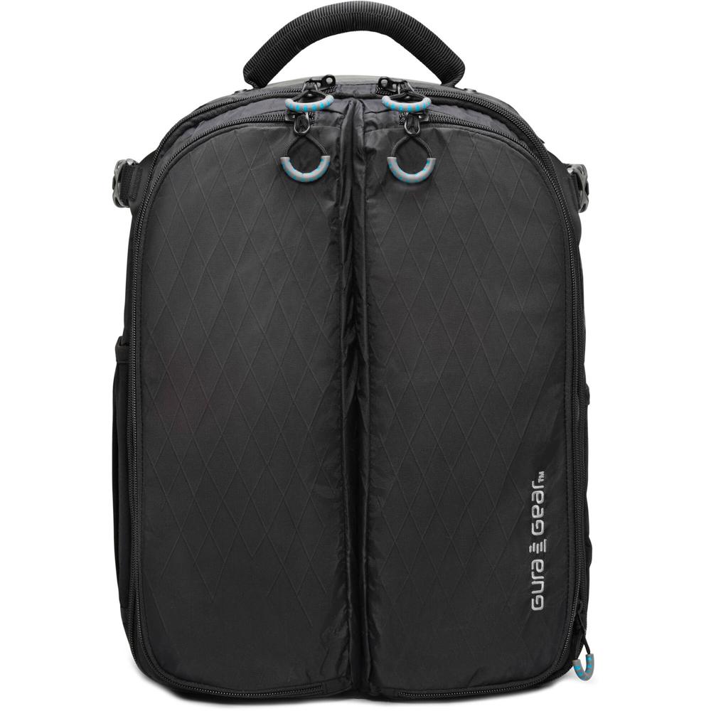 Gura Gear Kiboko 2.0 Backpack Negra 16L+ con Compartimentos para 4 Cámaras y 7 Lentes, Co