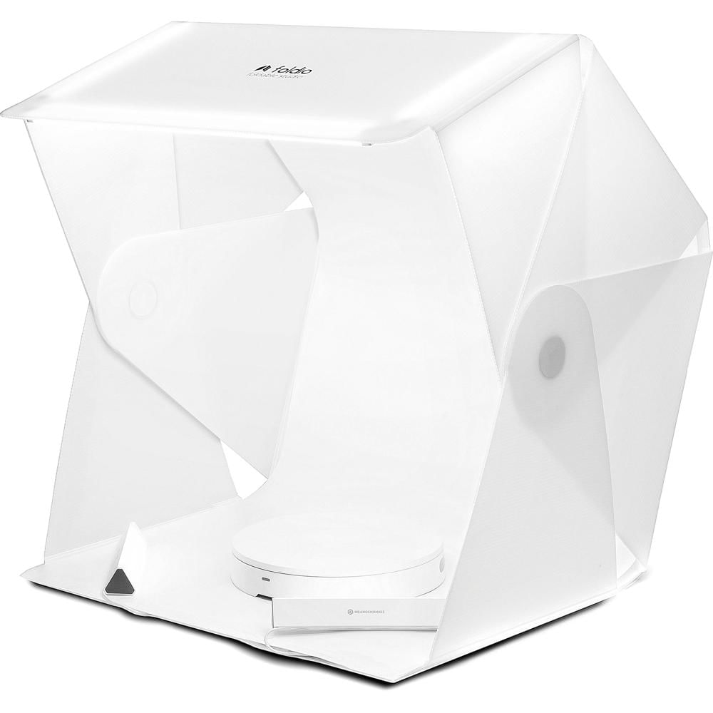 ORANGEMONKIE Foldio3 Mini Studio 25"" con Halo Bar y Smart Turntable
