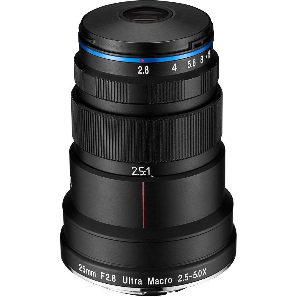 Venus Optics Laowa 25mm f/2.8 2.5-5X Ultra Macro Lens para Sony E - Lente Macro de 2.5:1 a