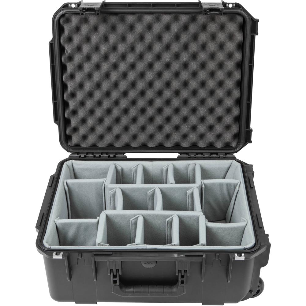 SKB iSeries 1914-8DT Estuche Impermeable con Divisores Think Tank - Negro, Resistente a Im