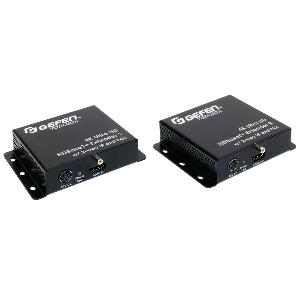 Gefen Extensor HDMI 4K Ultra HD GTB-UHD-HBTL con IR Bidireccional y POL
