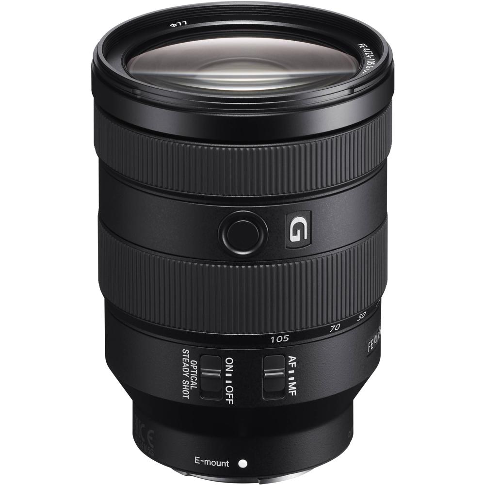 Sony FE 24-105mm f/4 G OSS Lens - Zoom Estabilizado, 4 Elementos Asféricos, 3 Elementos E