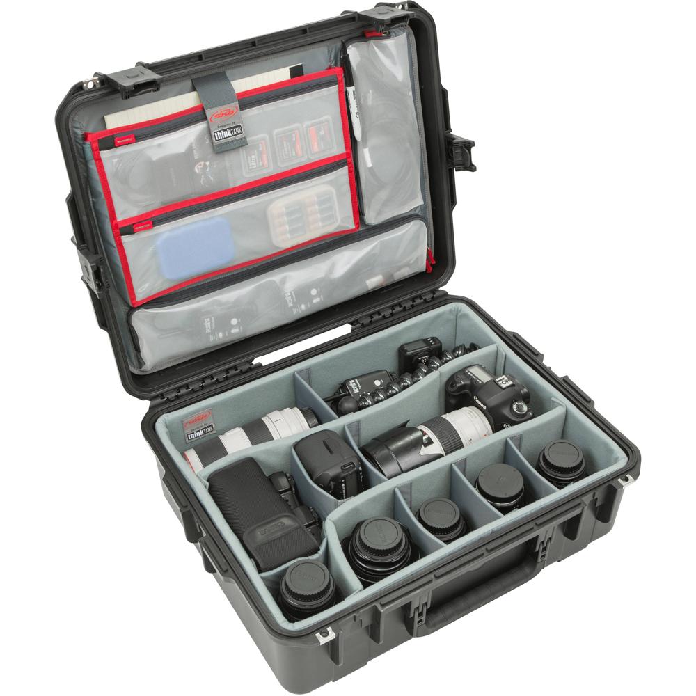 SKB iSeries 2217-8 Estuche para Cámaras con Divisores Think Tank Photo y Organizador de T