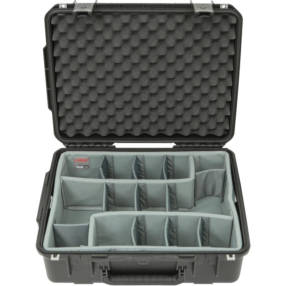 SKB iSeries 2015-7 Case - Estuche Impermeable para 2 Cámaras y 7 Lentes con Divisores Thi