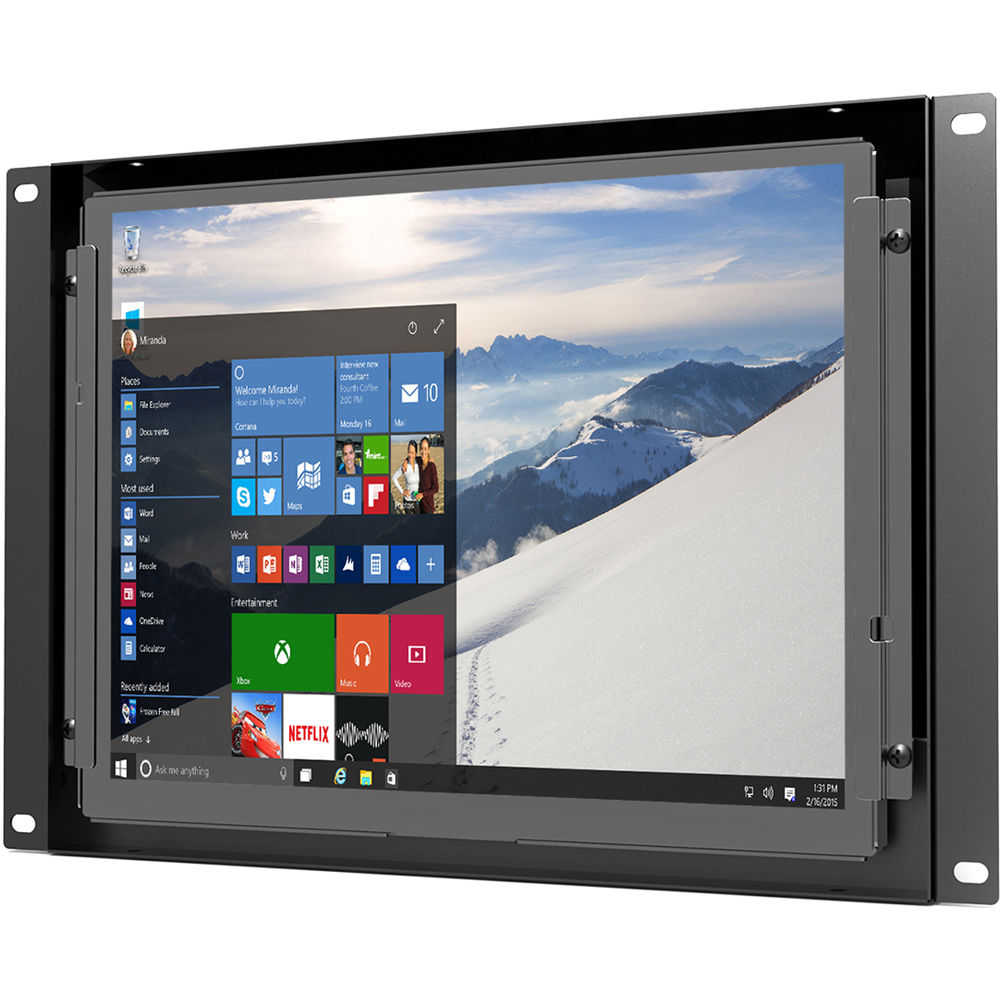 Lilliput Monitor Táctil 10.4"" IPS 800x600 Open Frame, 250 nits, HDMI, VGA, DVI