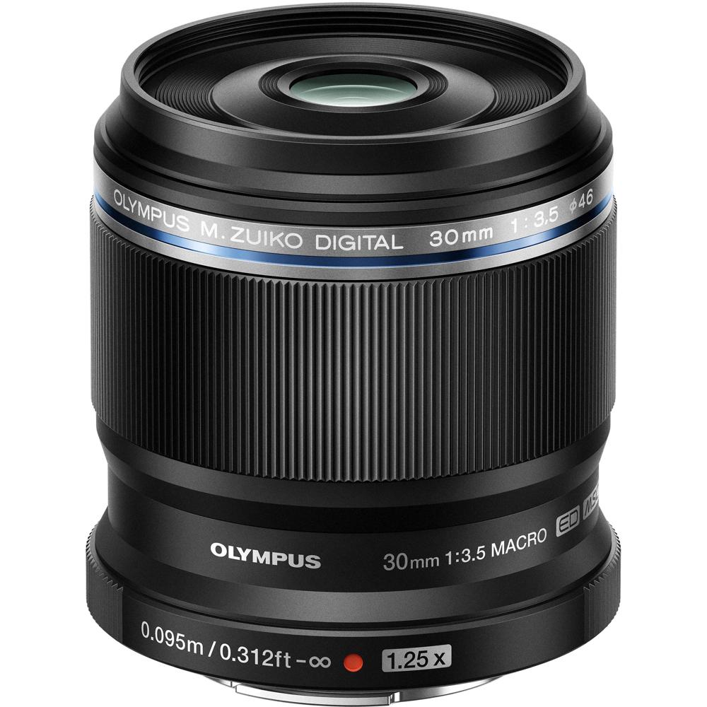 Olympus M.Zuiko Digital ED 30mm f/3.5 Macro Lens - 60mm equivalente, 1.25x de magnificaciÃ