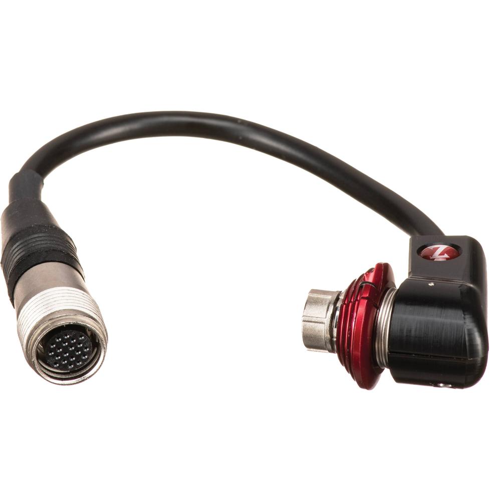Zacuto Cable de Extensión en Ángulo Recto de 6"" para Lente Canon 18-80