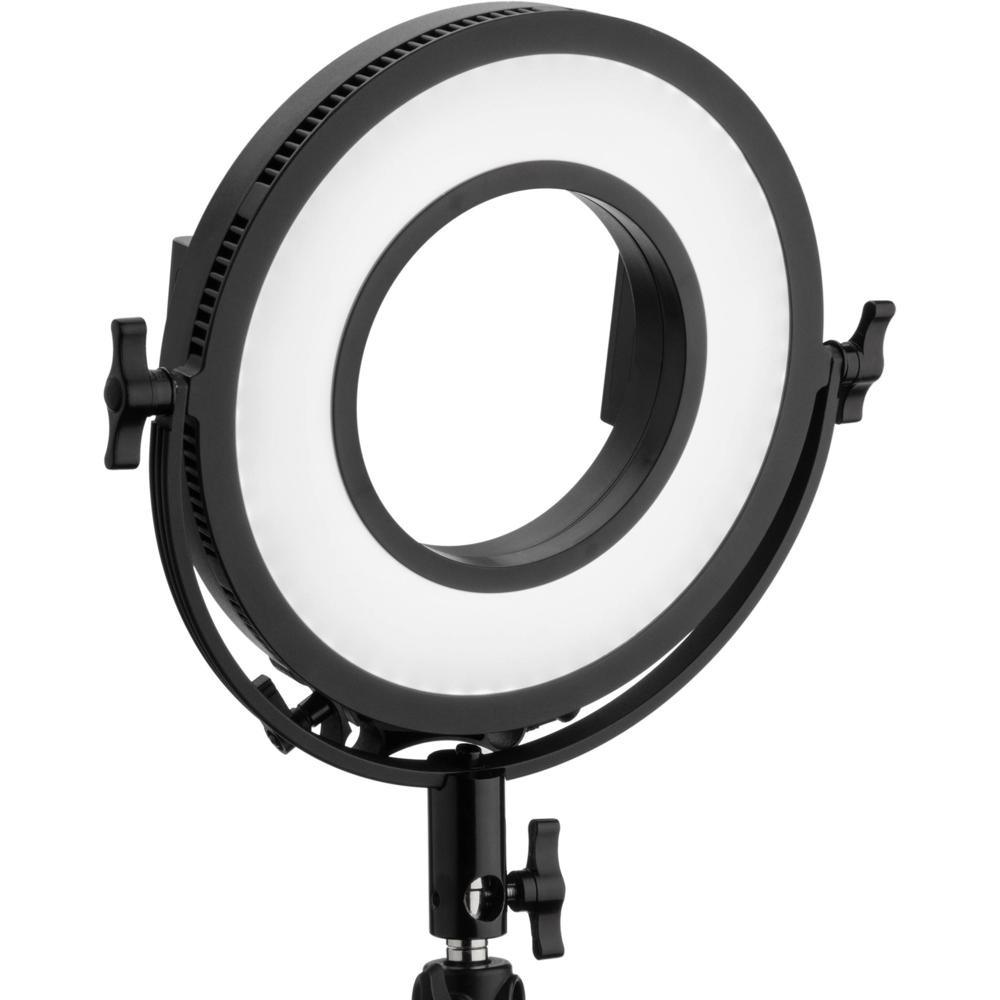 Genaray Bi-Color Soft Ring Light LED 10"" - Temperatura de Color 3200 a 5600K, CRI/TLCI 93,