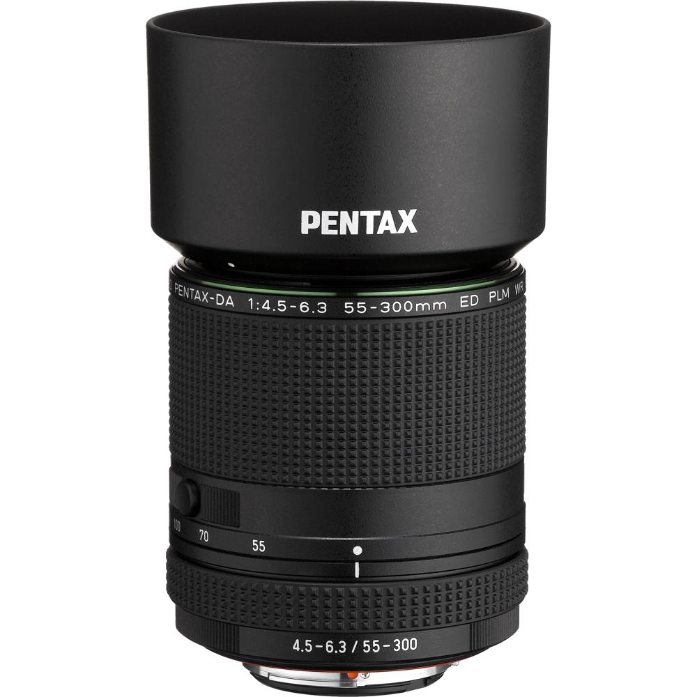 Pentax Lente HD PENTAX-DA 55-300mm f/4.5-6.3 ED PLM WR RE - Zoom Telefoto, Construcción R