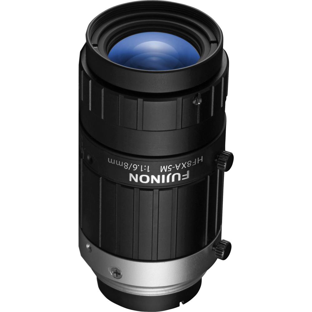 Fujinon Lente HF8XA-5M 2/3"" 8.3mm 5MP para Visión Artificial - C-Mount, Enfoque y Diafrag
