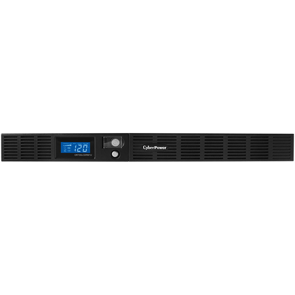 CyberPower OR700LCDRM1U UPS 700VA 400W con Pantalla LCD y Gestión Remota SNMP