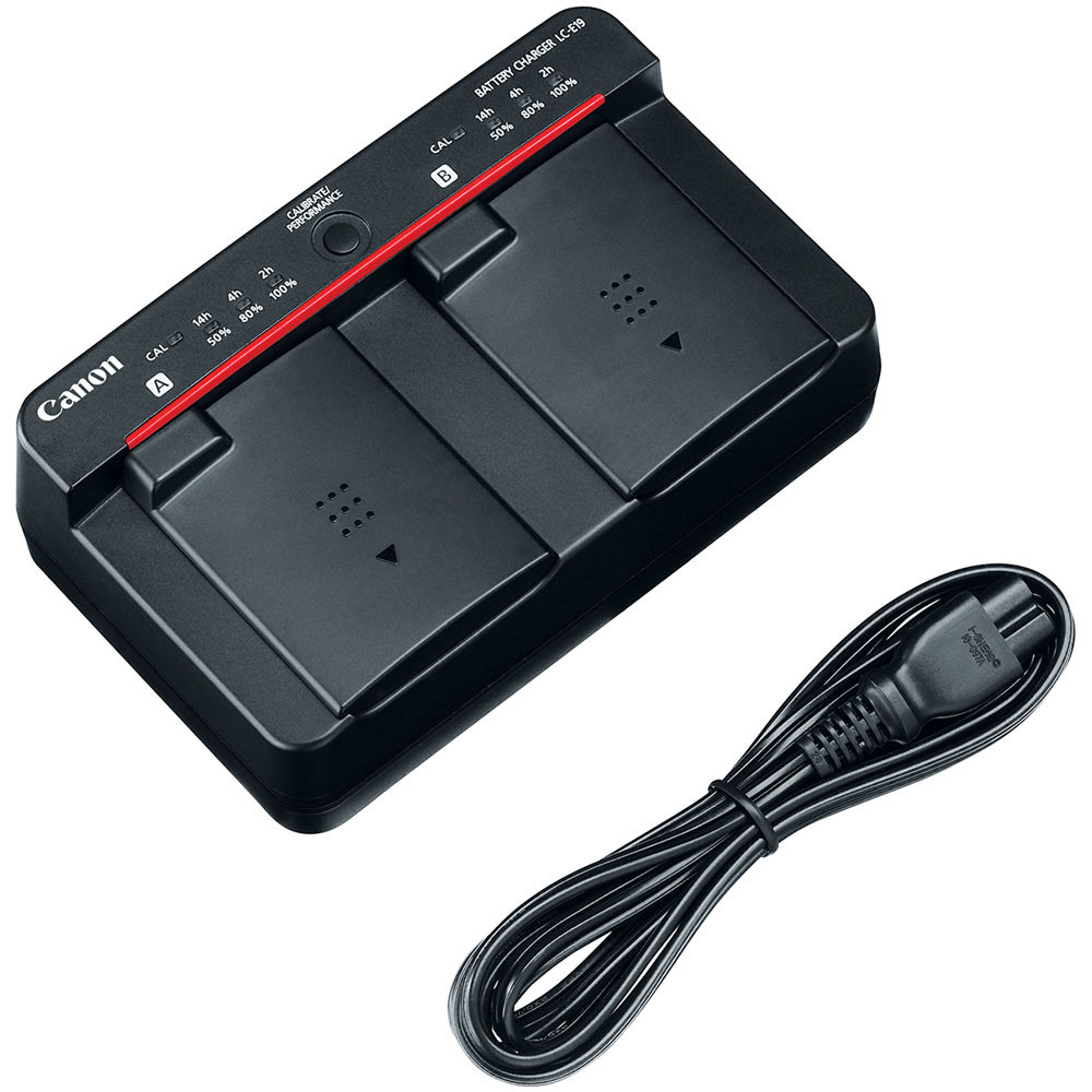 Canon Cargador de Batería LC-E19 para LP-E19, LP-E4 y LP-E4N - Carga Rápida en 170 y 140