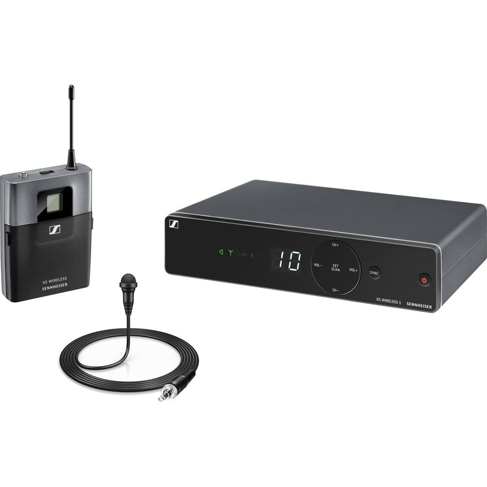 Sennheiser XSW 1-ME2 Set de Micrófono Lavalier UHF - Frecuencias Seleccionables de 548 a
