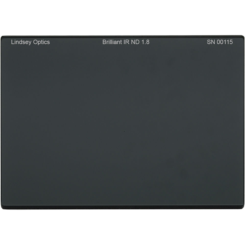 Lindsey Optics Filtro ND Brilliant IR 4 x 5.65"" 6-Stop con Recubrimiento Antirreflejo