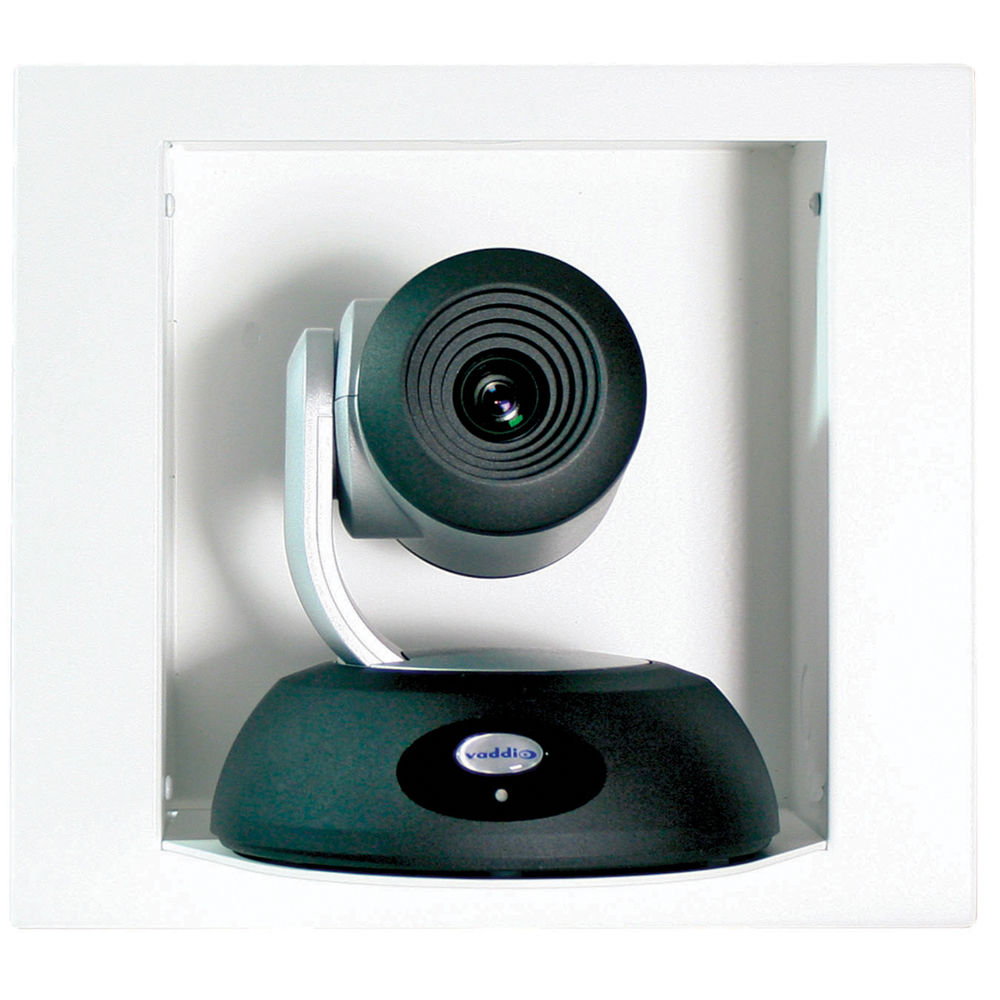 Vaddio In-Wall Enclosure para Cámaras PTZ RoboSHOT 12 y 30 - Caja Metálica, Plataforma y