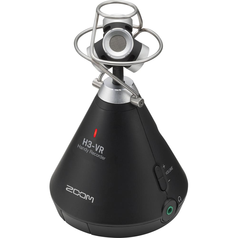 Zoom H3-VR Grabador de Audio Portátil con Micrófono Ambisonics Integrado, 4 Canales, Res