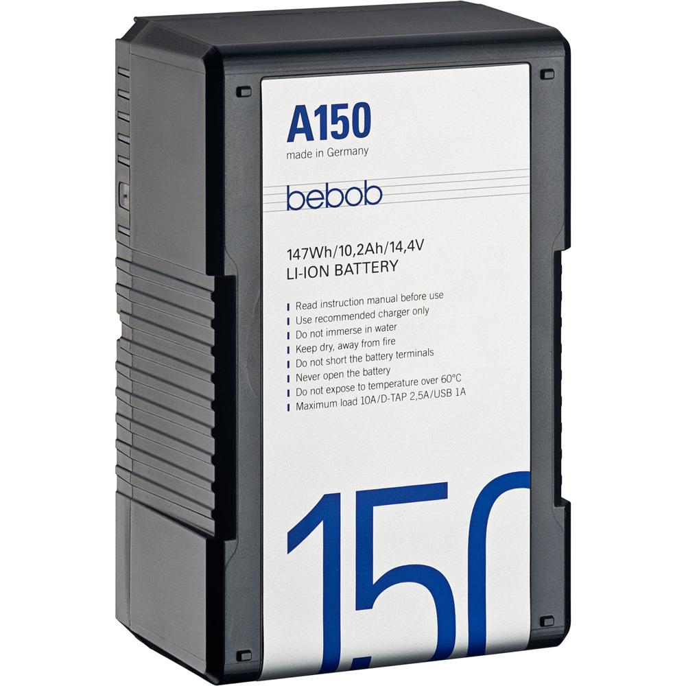 Bebob A150 Batería de Litio-Ion Gold Mount 14.4V 147Wh con D-Tap y USB