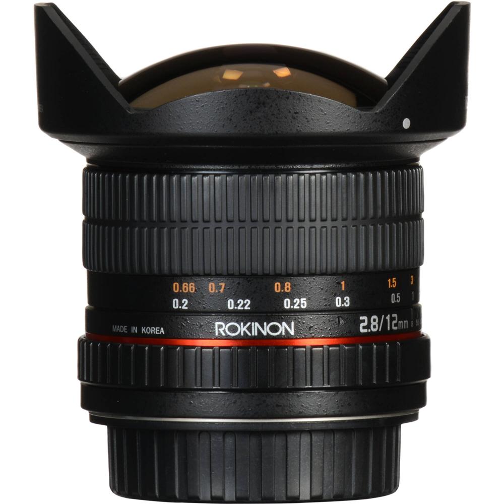 Rokinon 12mm f/2.8 ED AS IF NCS UMC Lente Fisheye para Montura Canon EF - Apertura f/2.8,