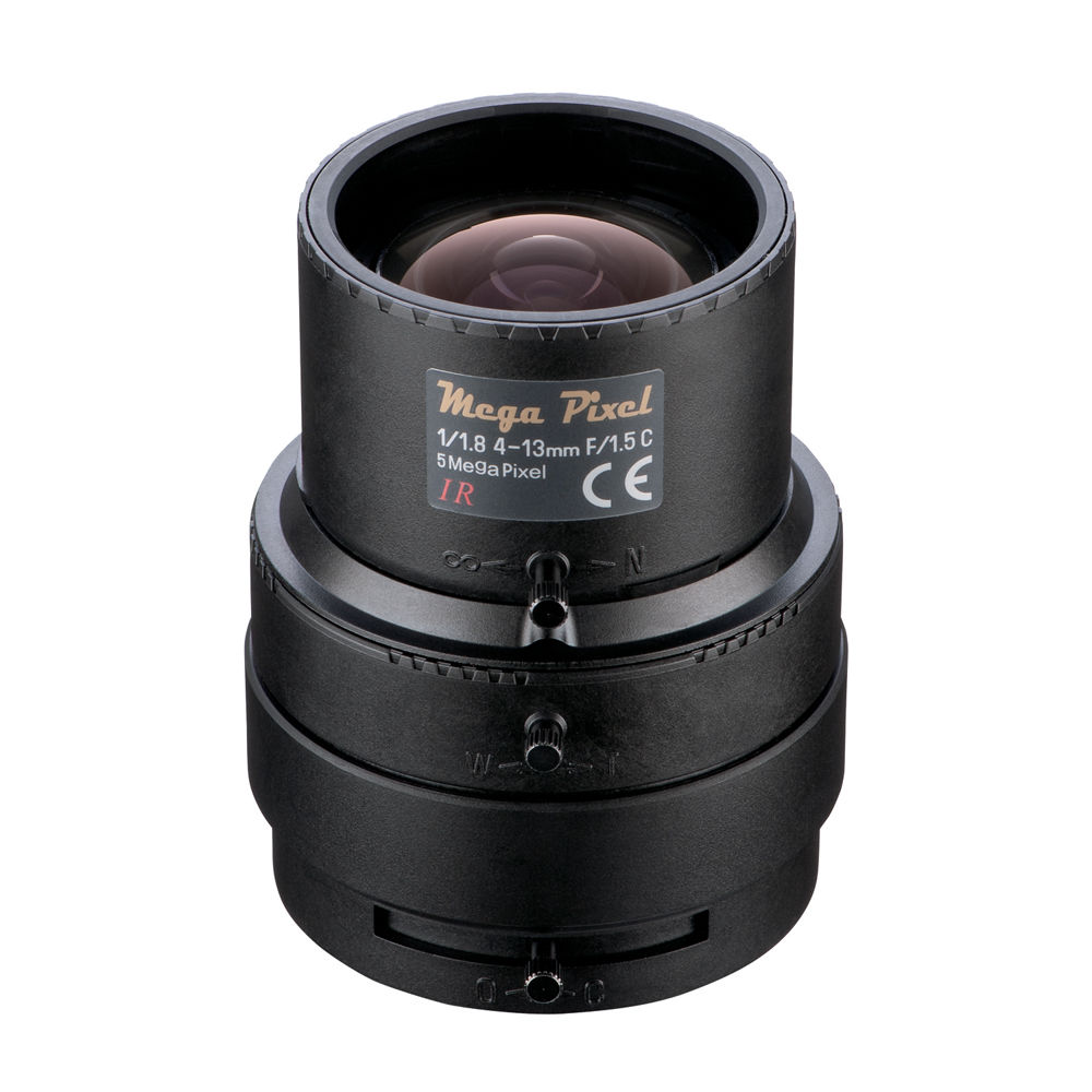 Tamron Lente Varifocal Manual Iris C-Mount 4-13mm f/1.5 para Cámaras de 5MP