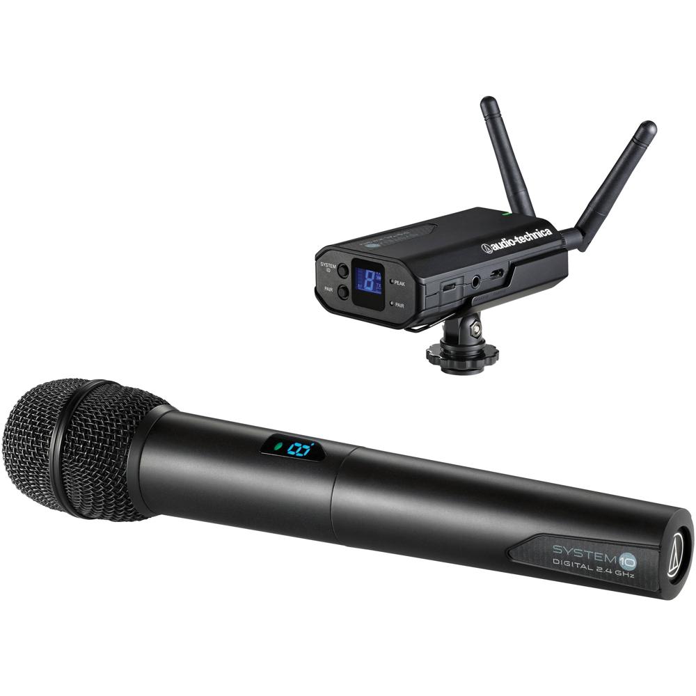 Audio-Technica ATW-1702 Sistema Inalámbrico de Micrófono de Mano Hipercardioide para Cá