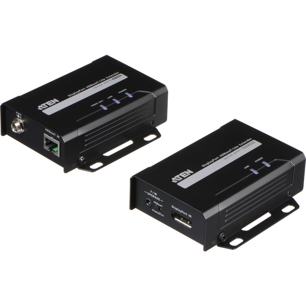 ATEN Extensor de Video/Audio DisplayPort HDBaseT-Lite VE901, 230 ft, 4K a 30 Hz, Conectivi