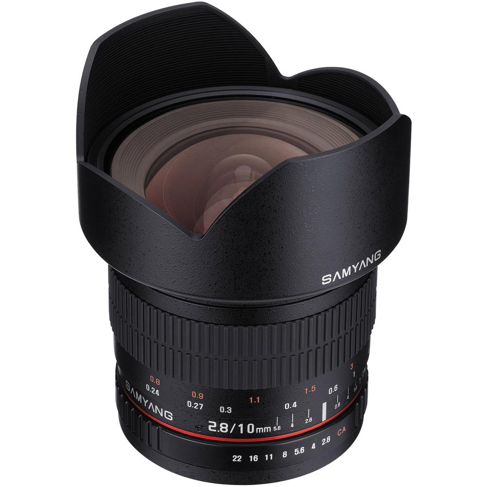 Samyang 10mm f/2.8 ED AS NCS CS Lente Gran Angular para Montura Canon EF
