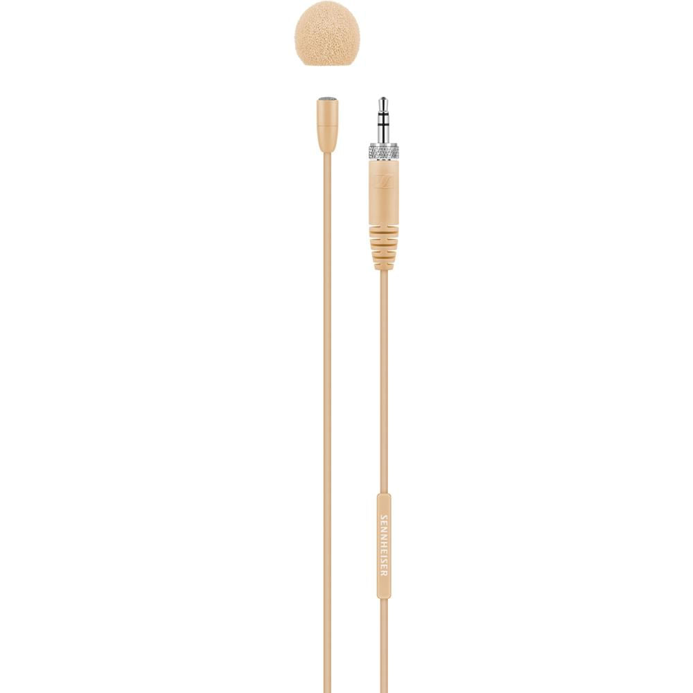 Sennheiser MKE Essential Micrófono Lavalier Omnidireccional KE 4 Beige, Conector de 3.5mm