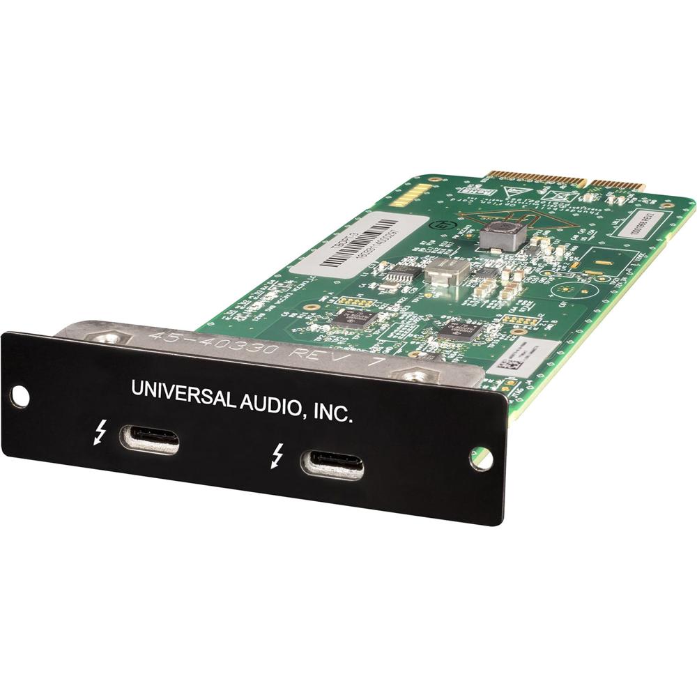 Universal Audio Tarjeta de Opción Thunderbolt 3 para Interfaces Rackmount Apollo - 2 Puer