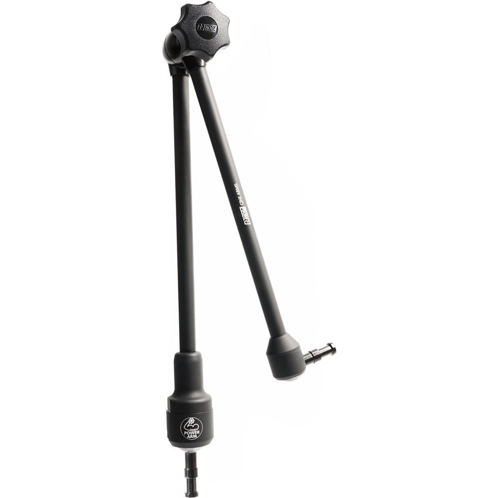 Noga Hydraulic Cine Arm 32"" - Capacidad de Carga 22 lb, Montaje de 5/8"" con Rosca 1/4""-20,
