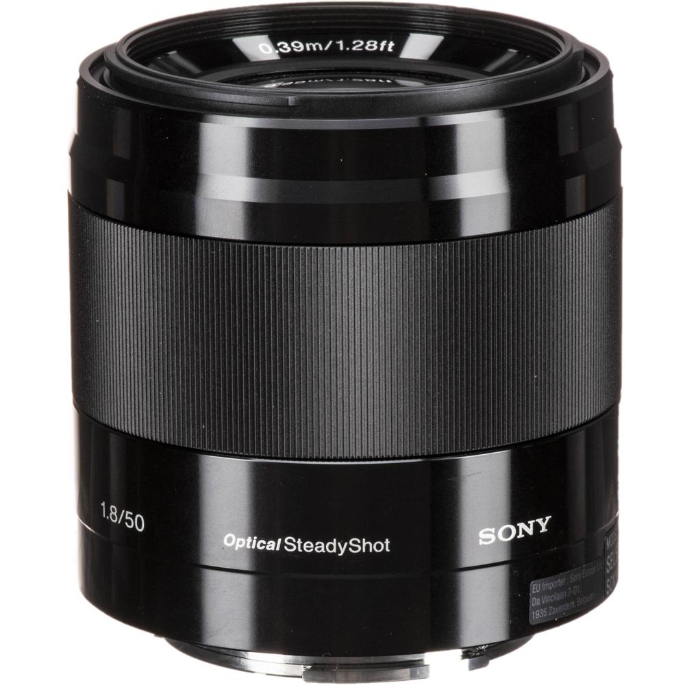 Sony E 50mm f/1.8 OSS Lens - Objetivo E-Mount para formato APS-C con estabilización de im