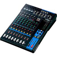 Yamaha Mezclador MG12 - 12 Canales, 6 Entradas de Micrófono, Preamplificadores D-PRE, Com