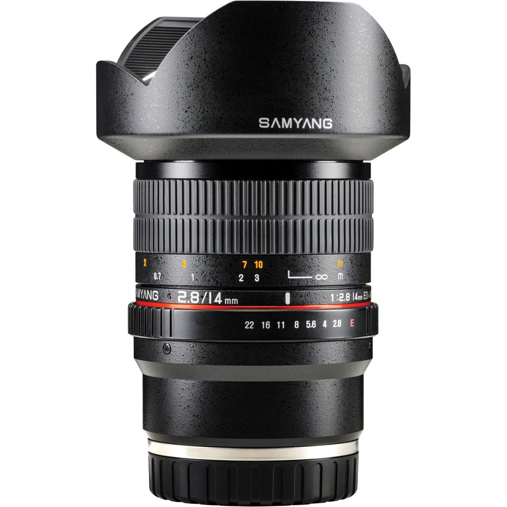 Samyang 14mm f/2.8 ED AS IF UMC Lente Ultra Gran Angular para Montura Sony E, Apertura f/2